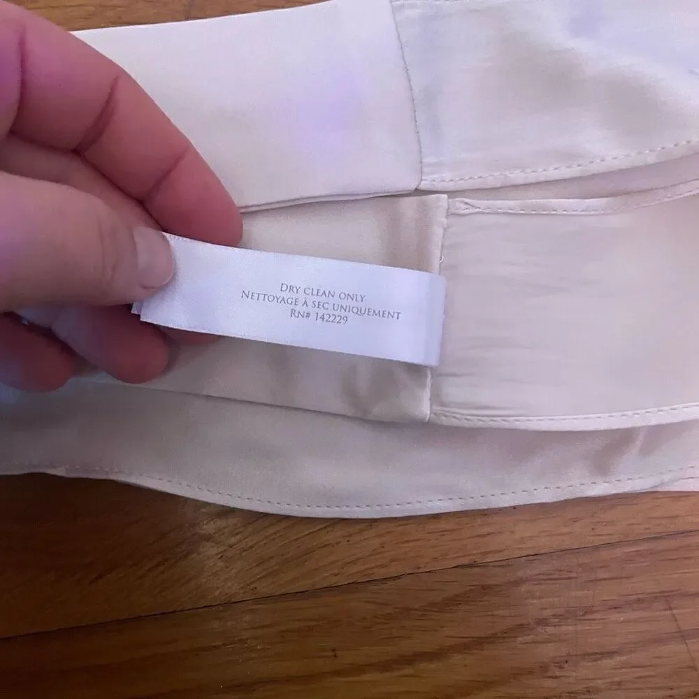 ANTHROPOLOGIE | BHLDN | simple sash silk in sand NEW